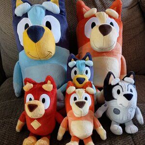 Disney Bluey plushies